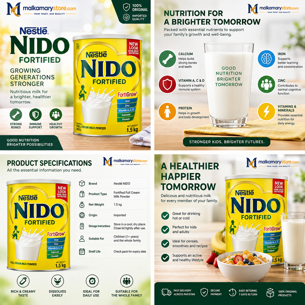 Nido Fortified Milk Powder