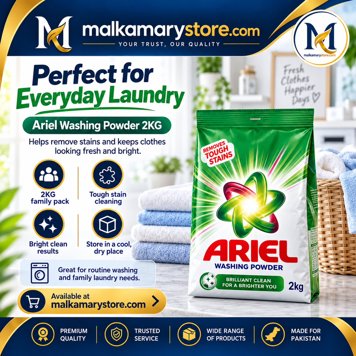 Ariel Detergent Powder