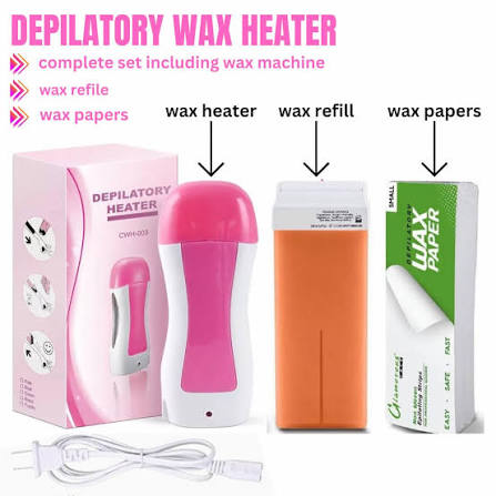 Depilatory Roll-On Wax Heater