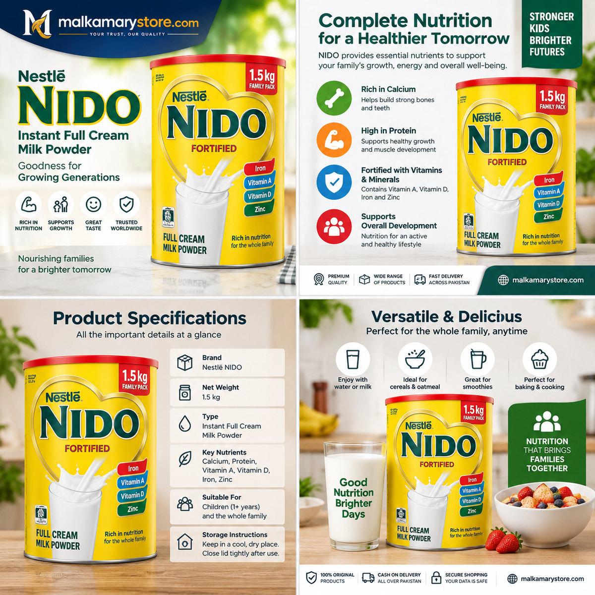 Nido Fortified Milk Powder