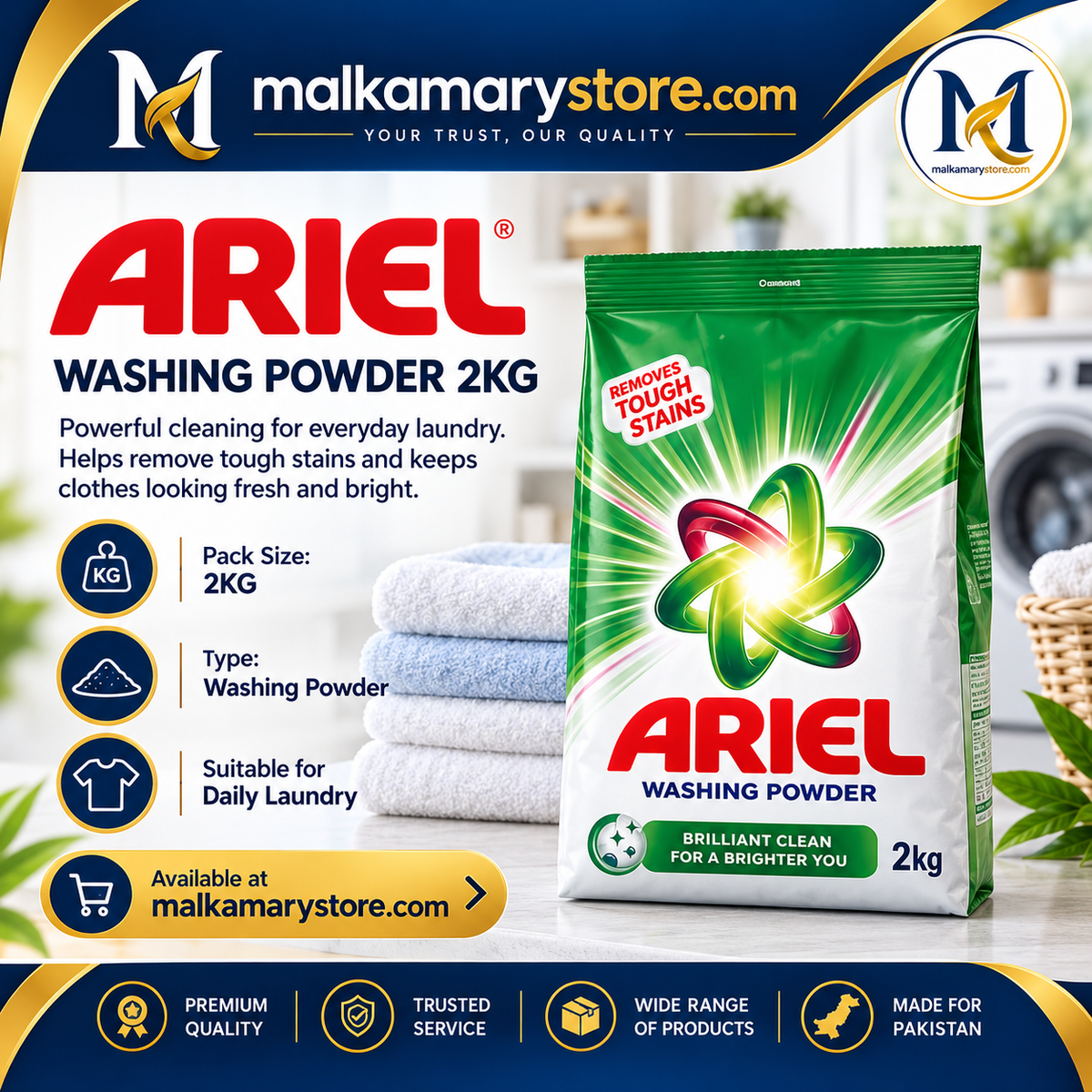 Ariel Detergent Powder