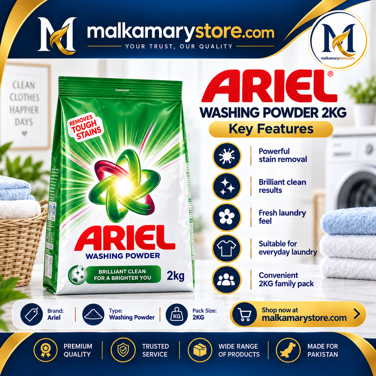 Ariel Detergent Powder