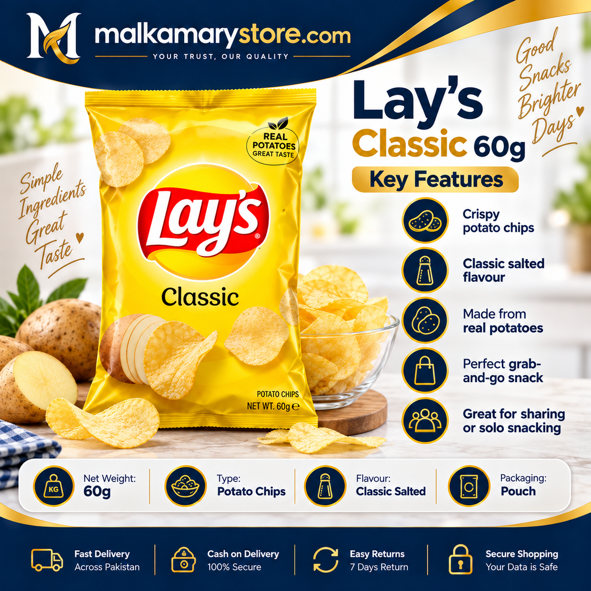 Lays Chips 60g