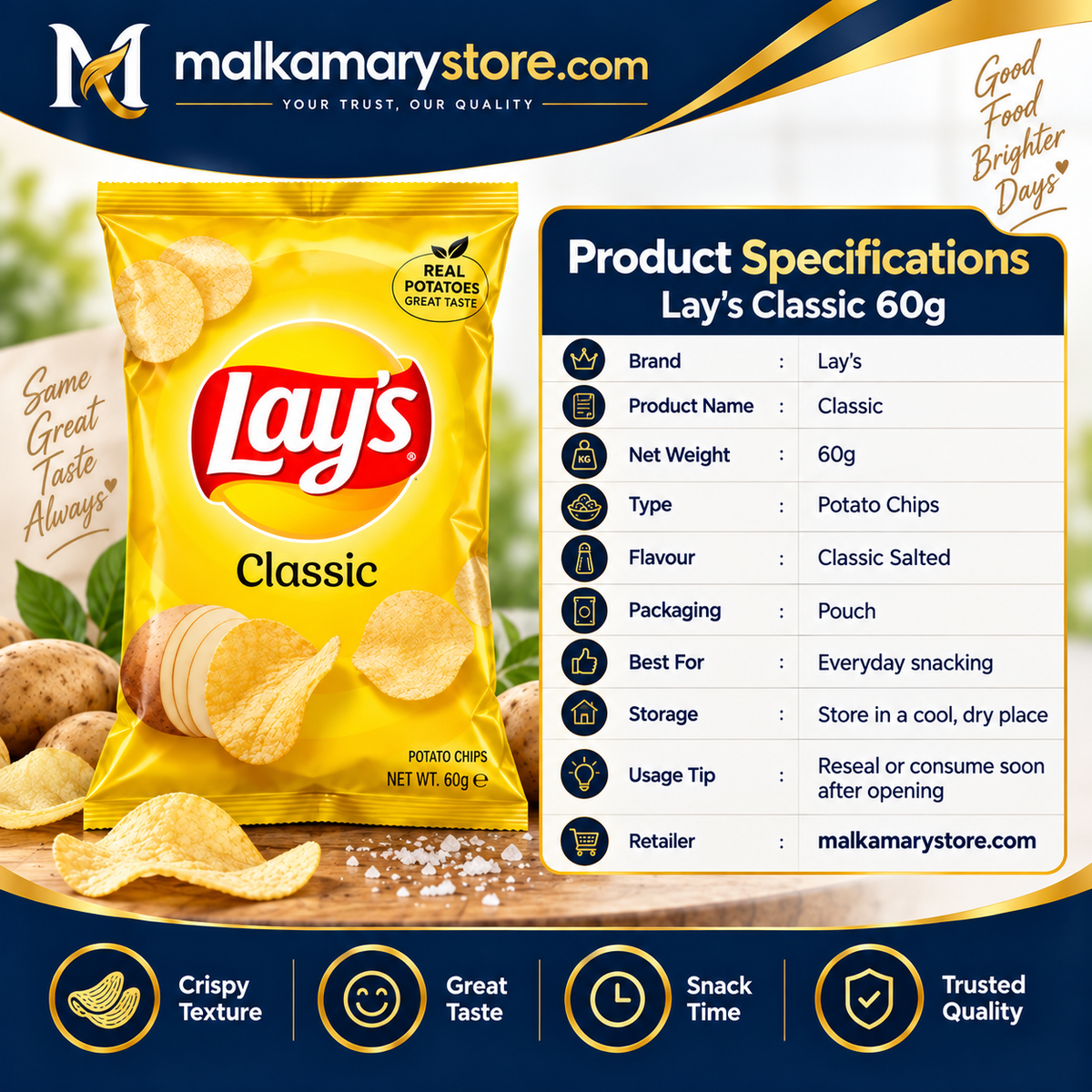 Lays Chips 60g