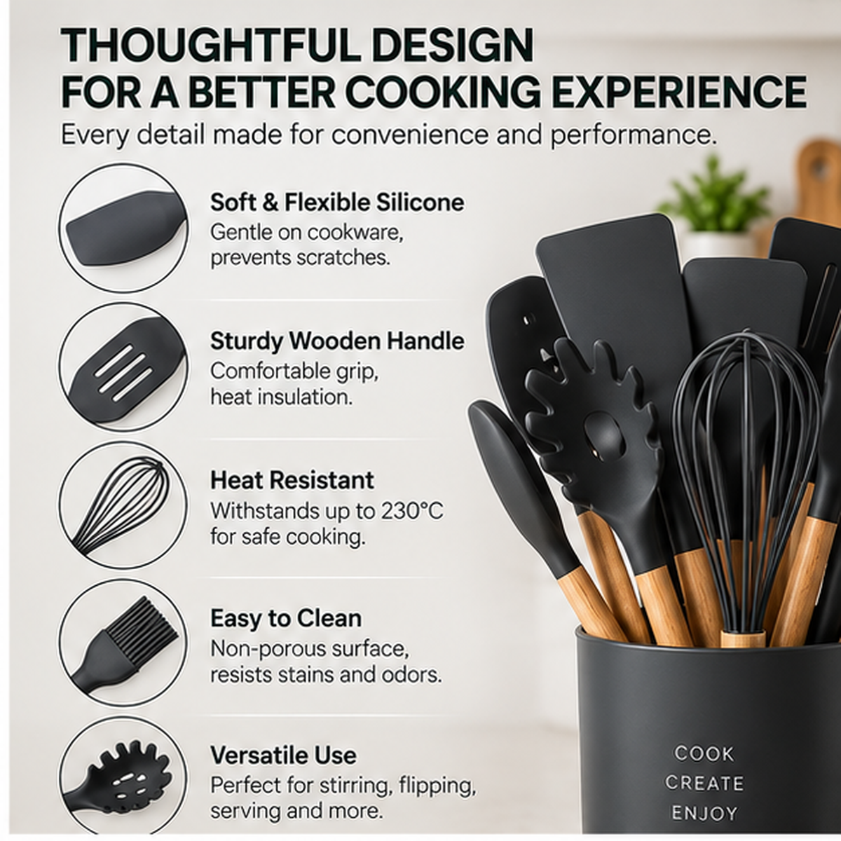 Silicone Cooking Utensils