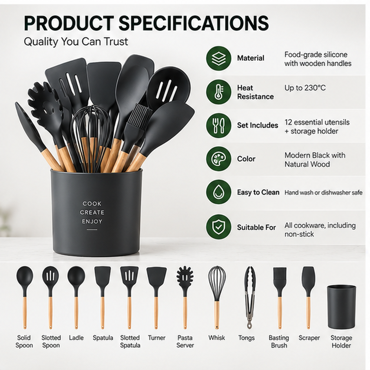 Silicone Cooking Utensils