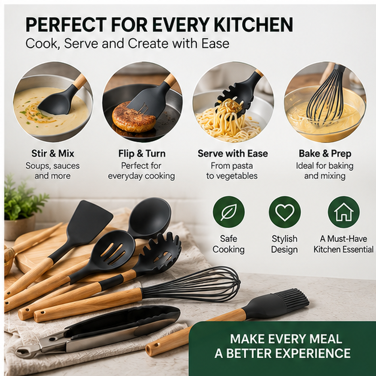 Silicone Cooking Utensils